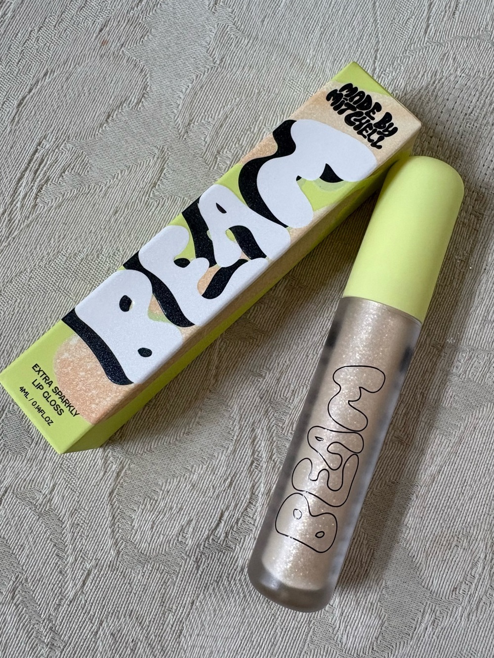 Made by Mitchell Beam Lipgloss in Extra Sparkly BNIB